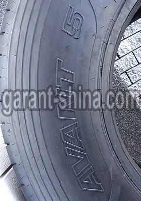 Sava Avant 5 (рулевая) 315/70 R22.5 156/150L 20PR - Фото модели шины на боковине